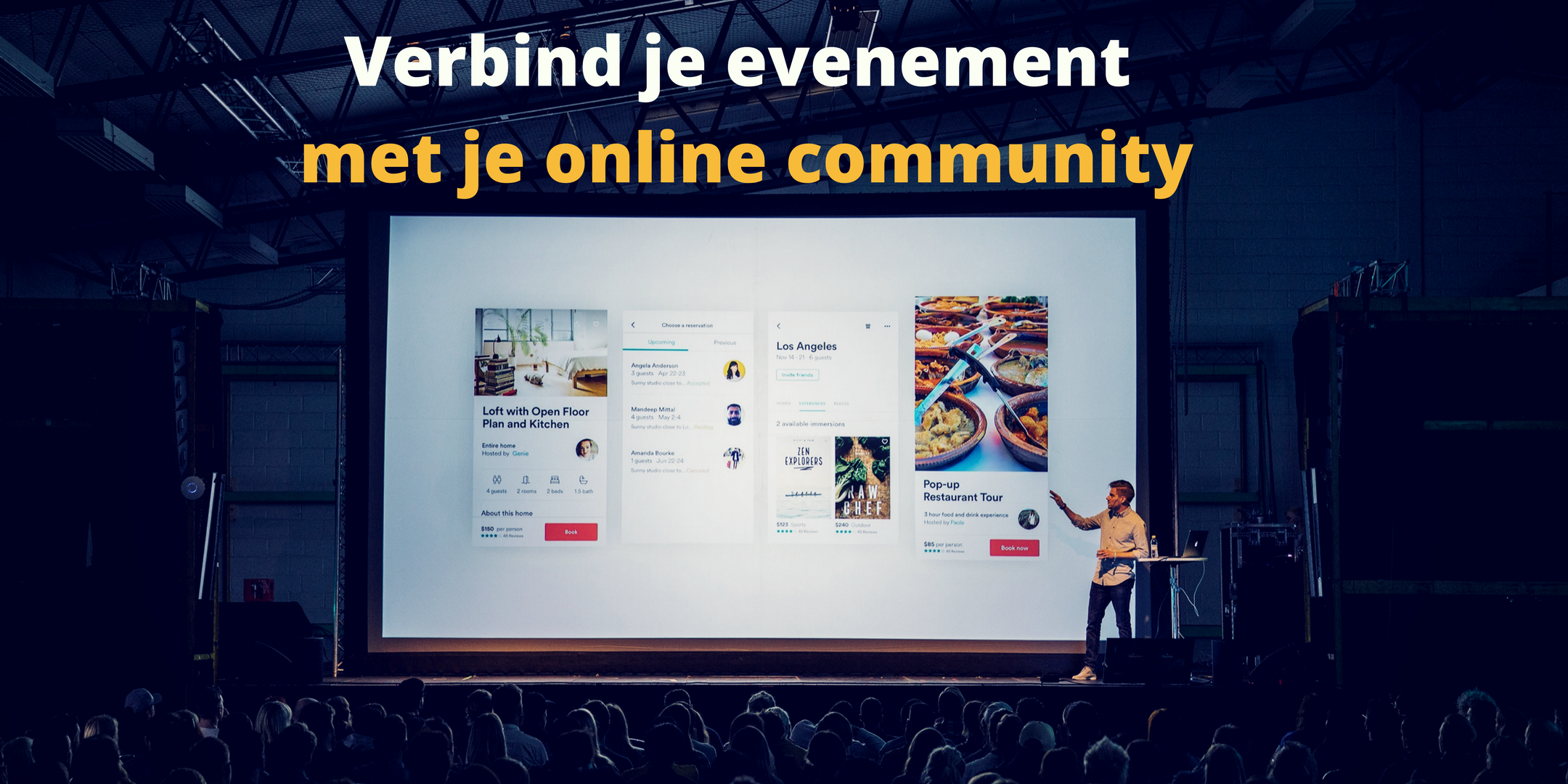 Verbind je evenement met je online community