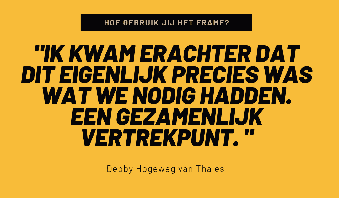 Hoe gebruik jij het Strategisch Communicatie Frame? Interview #2: Debby Hogeweg