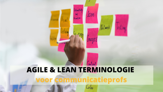 3 Agile-termen voor communicatieprofs